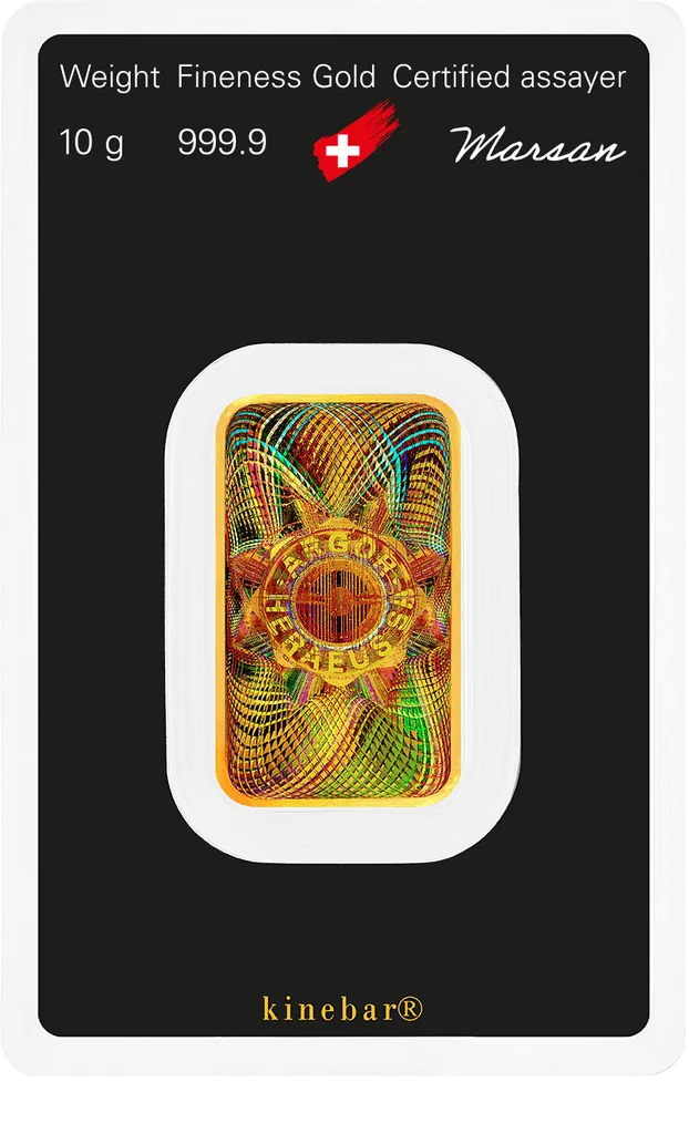 Kultaharkko 10g Argor-Heraeus Kinebar.webp