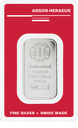 Hopeaharkko 1oz (31,1g) Argor-Heraeus