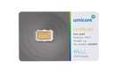 Gold bar 1g Umicore